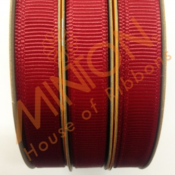 10mmx20yds Grosgrain Scarlet (Red)