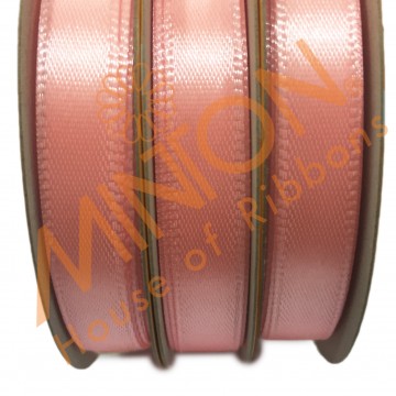 10mmx25yds SF Satin Salmon Pink