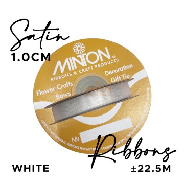 10mmx25yds SF Satin White