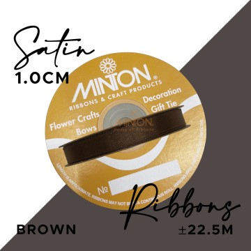 10mmx25yds SF Satin Brown