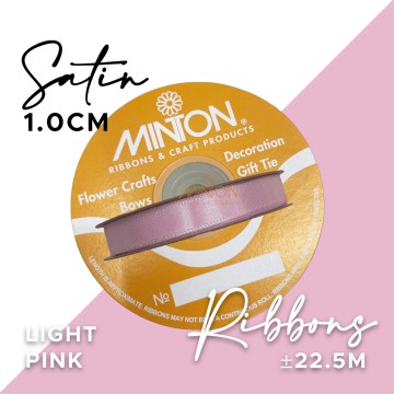 10mmx25yds SF Satin Lt.Pink