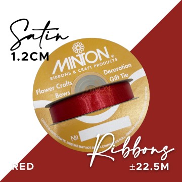 12mmx25yds SF Satin Red