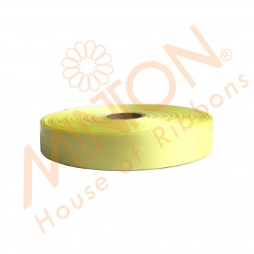 19mmx100yds Polypropylene Plastic Ribbon Lemon Yellow