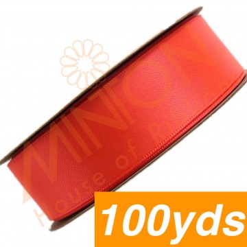 25mmx100yds DF Satin Neon Orange