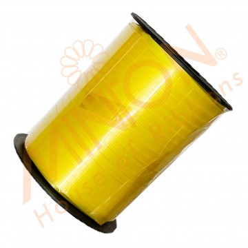 5mmx500yds Curling Plastic Ribbon Sunflower Yellow