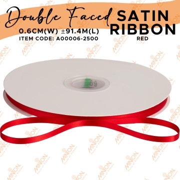 6mmx100yds DF Satin Red
