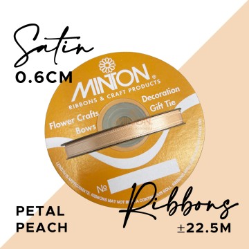 6mmx25yds SF Petal Peach