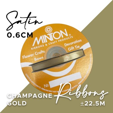 6mmx25yds SF Champagne Gold