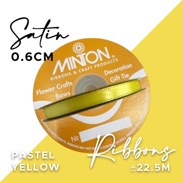 6mmx25yds SF Pastel Yellow