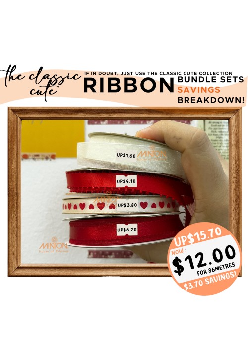 The Classic Cute Red/Ivory Colour Palette Bundle✨Mother's Day✨Baking✨Gift