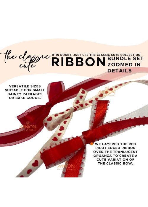 The Classic Cute Red/Ivory Colour Palette Bundle✨Mother's Day✨Baking✨Gift