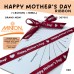 16mmx20yds Happy Mother's Day Ribbon Red