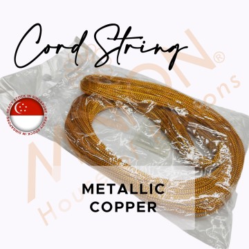 ~8spinx100yds Metallic Braid Cord String Copper
