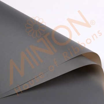 Aurora Cello Plastic Wrapper, 58cmx58cmx20pcs Charcoal Grey