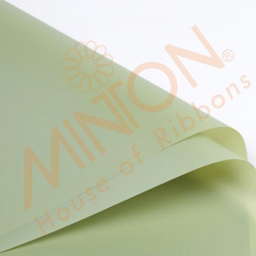 Aurora Cello Plastic Wrapper, 58cmx58cmx20pcs Lime Juice Green